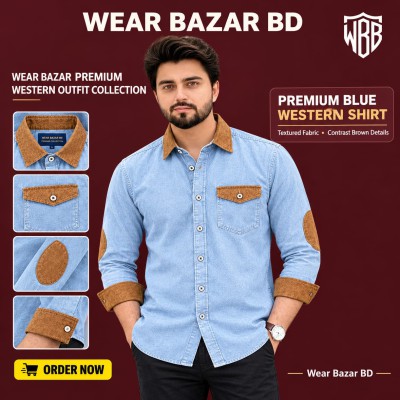 DENIM 1 POCKET SHIRT